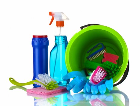 Professional office cleaning equipment in a SW11 office