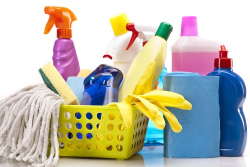 Professional cleaning work in a SW11 home with careful attention to detail