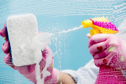 Reviewing a cleaners complaint and service records