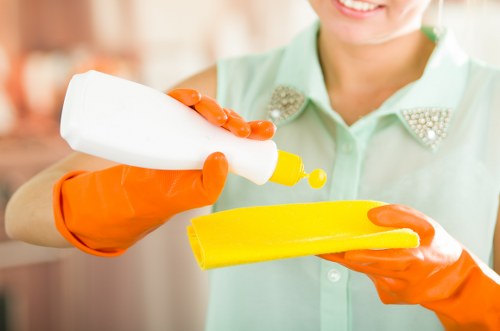 Guest-ready bedroom cleaning for an Airbnb property in SW11