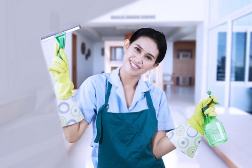 Gutter cleaning for flats and commercial buildings in SW11