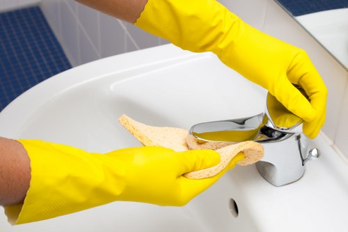 Deep cleaning process for fabric upholstery in SW11 home interiors